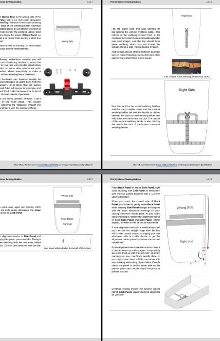 Sample of the instructions