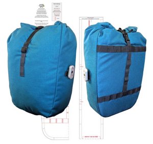 Detail for Transform Your Cycling Adventures with Our Free Sewing Guide for a 20L Bike Pannier Bag!