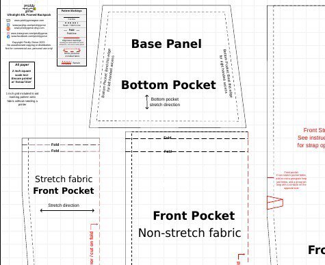A photo of the 40 Litre Framed Ultralight Backpack Sewing Guide.