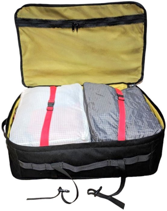 A photo of the TRVL 40L: Travel Backpack Sewing Guide – Max Airline Carry On (coming soon).