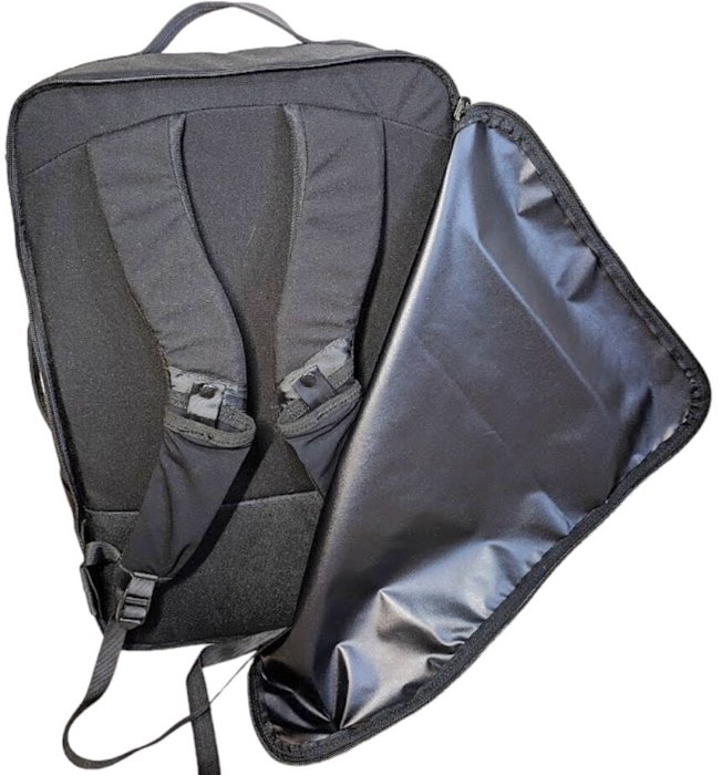 A photo of the TRVL 40L: Travel Backpack Sewing Guide – Max Airline Carry On (coming soon).