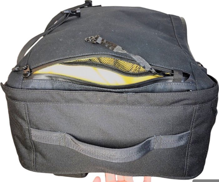 A photo of the TRVL 40L: Travel Backpack Sewing Guide – Max Airline Carry On (coming soon).