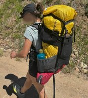 A photo of the 60 Litre Framed Ultralight Backpack.