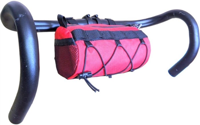 A photo of the Barrel/Burrito Handlebar Bag 1.5L & 3L.