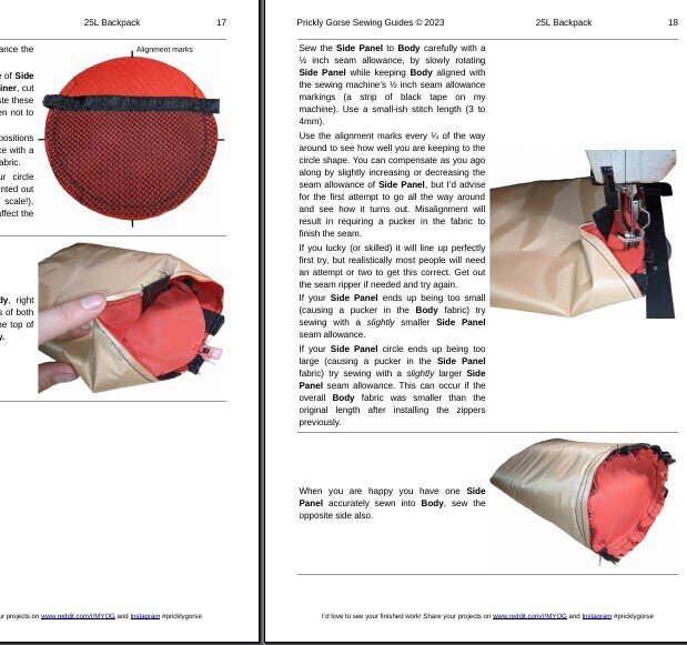A photo of the Barrel/Burrito Handlebar Bag 1.5L & 3L.