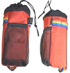 A photo of the Bikepacking Stem/Feed Bag.