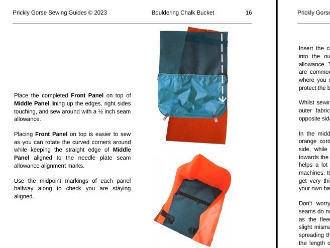 A photo of the Climbing Boulder Bucket.