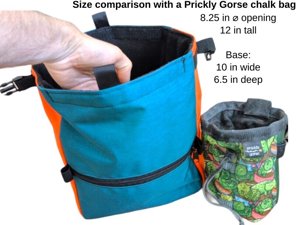 Detail for Sew Your Own Custom Boulder Bucket Chalk Bag!