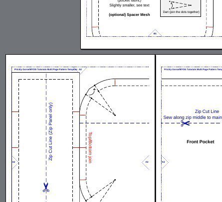 A4, A2 and US Letter patterns