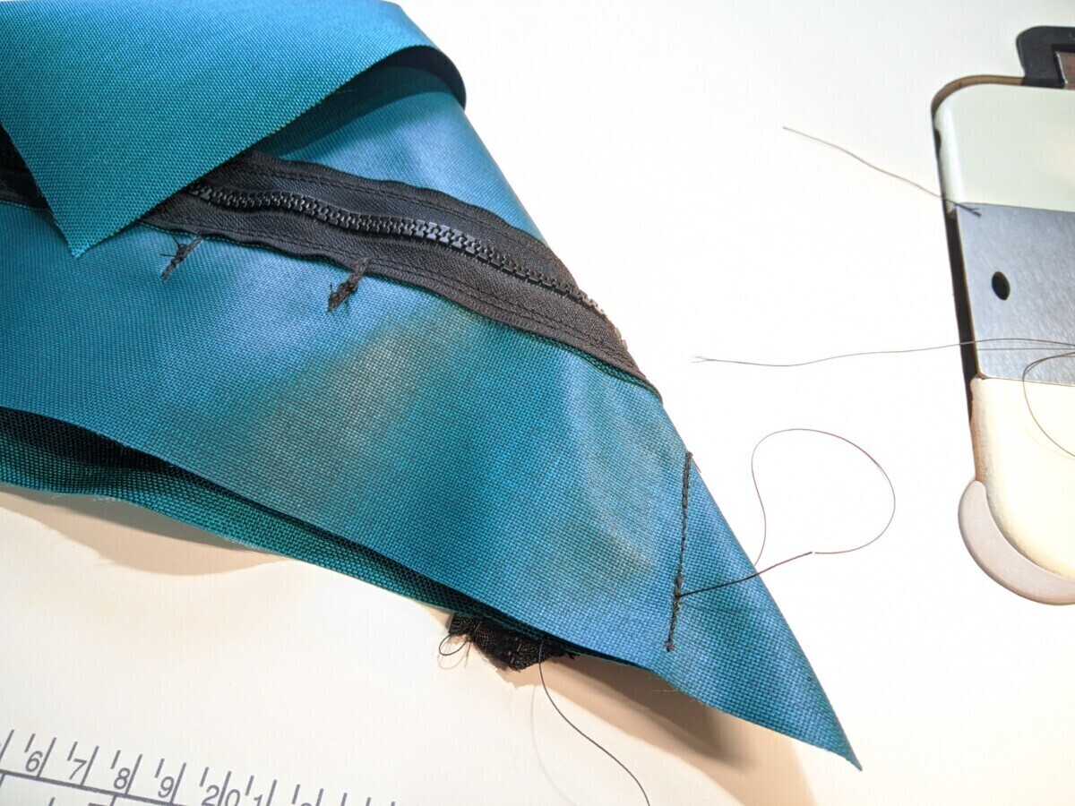 Dart sewing example 1