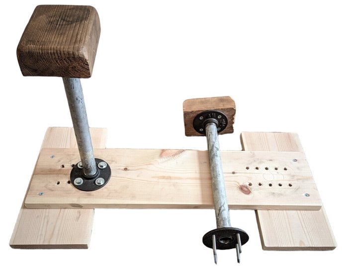 A photo of the Handstand Canes with Adjustable Width.