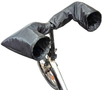 A photo of the Insulated Handlebar Pogies Sewing Guide.