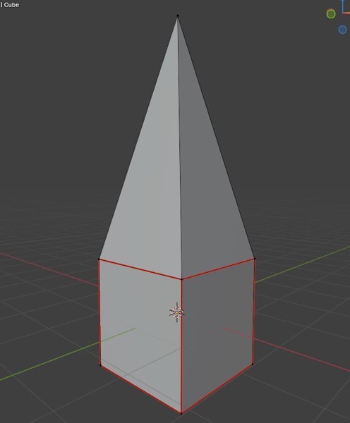 Pointy topped shape that pushes limit of this concept