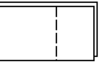 A diagram showing the seam line and the seam allowance on a piece of fabric.