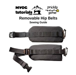 A photo of the Removable Padded Hip Belt Sewing Guide.