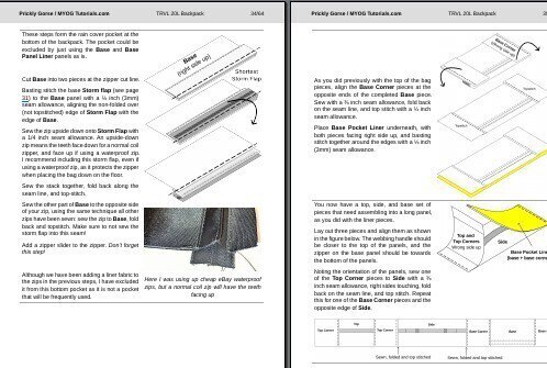 A photo of the TRVL 15L: Travel Backpack Sewing Guide – Airline Ryanair Personal Item Sized.