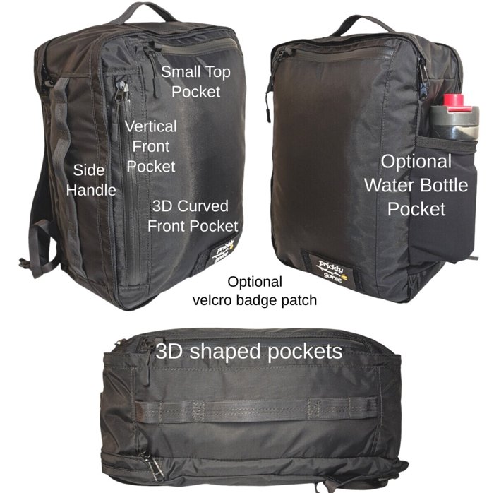 A photo of the TRVL 32L: Travel Backpack Sewing Guide.