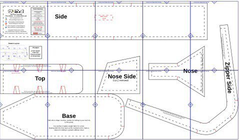 A photo of the Zipped Rack Top Bag.